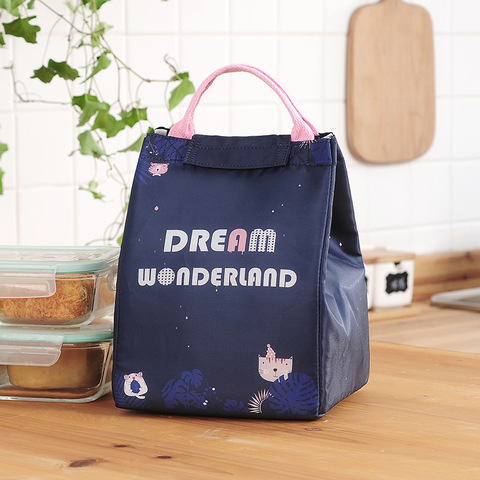 Multifunction Lunch Bag Portable Outdoor Camping Hiking Picnic Package Children Food Cooler Pouch Luncheon Insulated Accessories ► Photo 1/6