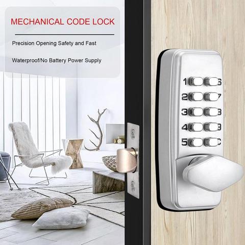 380B Digital Password Door Lock Mechanical Code Keyless Entry Door Lock Waterproof Generation Password Electronic Lock ► Photo 1/6