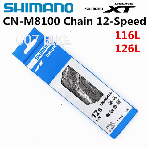 SHIMANO deoer XT CN M8100 Chain 12-Speed Mountain Bike Bicycle Chain CN-M8100 MTB Road Bike Chains ► Photo 1/6