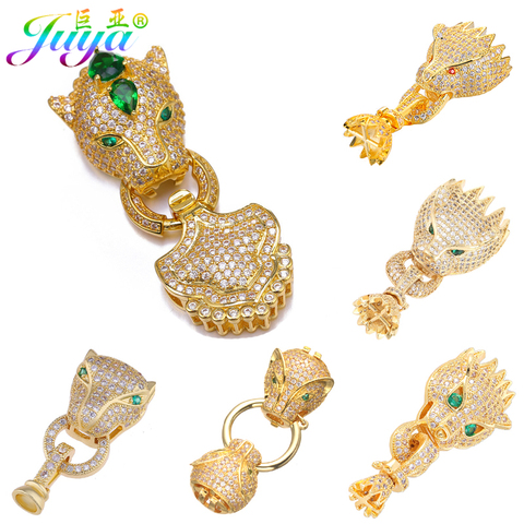 Juya DIY HandiCraft Accessories Decorative Panther Dragon Fastener Connector Clasp For Handmade Baroque Pearls Jewelry Making ► Photo 1/6