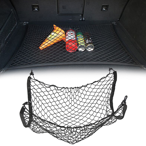 Car Trunk Mesh Net Cargo Luggage for audi a3 vauxhall bmw f30 audi a4 b8 audi a5 b8 golf mk7 ford mondeo mk4 vw mercedes w211 ► Photo 1/6