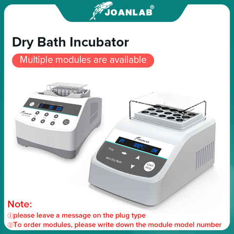 Digital Display Portable Thermostatic Dry Bath Incubator With Heating Block 0.2ml 0.5ml 1.5ml 2ml 15ml 50ml 220v Lab Equipment ► Photo 1/6