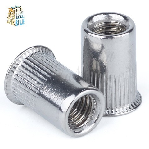 20pcs M3 M4 M5 M6 M8 304 Stainless Steel Rivnut Small Countersunk Head Riveted Nuts Insert Nutsert Cap Rivet Nut Hw149 ► Photo 1/1