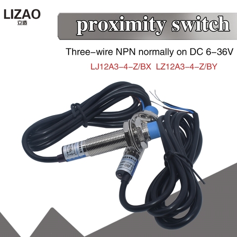 LJ12A3-4-Z/BX LJ12A3-4-Z/BY New Inductive Proximity Sensor Detection Switch NPN DC 6-36V ► Photo 1/6