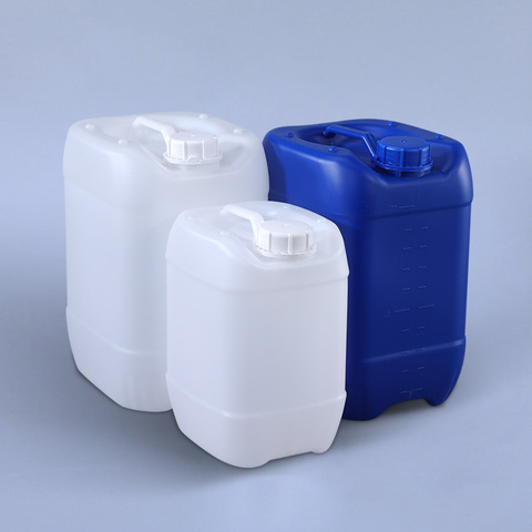High quality 10 liter stackable plastic Jerry can for liquid Lotion Food Grade Empty HDPE drums Leakproof bottle 1PCS ► Photo 1/6