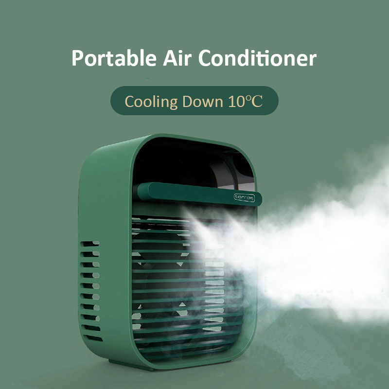 Mini Portable Air Conditioner Small Office Fan Quiet Personal Air Cooler SP