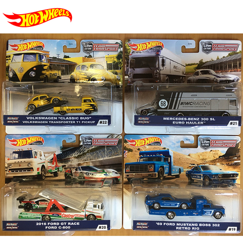 Original Hot Wheels Transport Car Diecast Collector Edition Hotwheels Car Toys for Boys Car for Boys Birthday Kids Toys Gifts ► Photo 1/6