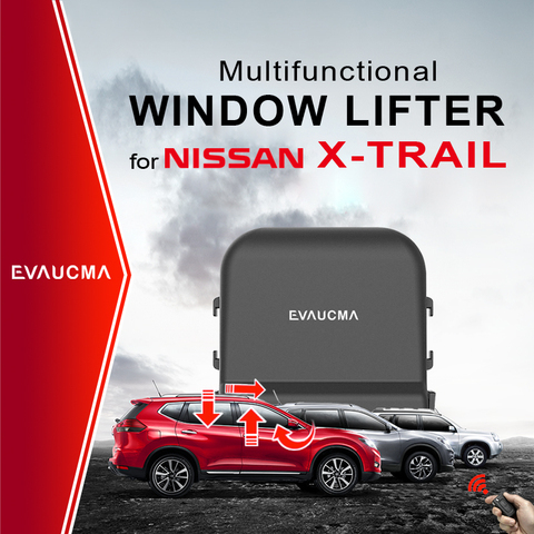 Multi-functional window lifter is for NIssan X-trail Xtrail Car window close rear view folding + sunroof close Car Power Window ► Photo 1/6