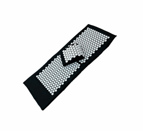 New Extra Long  (125*43cm ) Spikes Acupressure Mat with Pillow Set for Back Pain Relief Acupuncture Cushion Massager Rug ► Photo 1/4