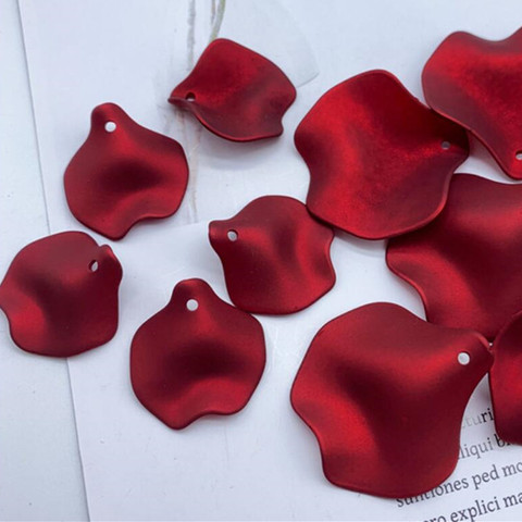 popular new plastic multi color DIY flower shape beads Good handmade jewelry accessory beads 50 pieces y12577 ► Photo 1/5