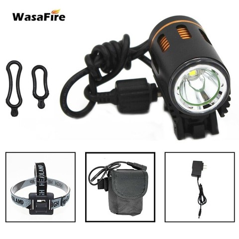 WasaFire XM-L2 LED Bike Light 3000lm Ultra Bright  MTB Road Bicycle Front Lights Mini Head Lamp 4 Modes Cycling Headlight Lamps ► Photo 1/6