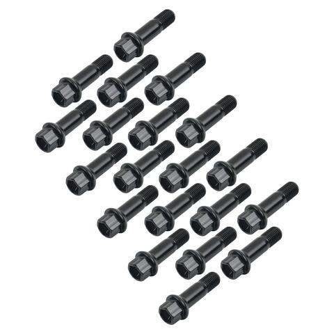 AP02 20Set Wheel Bolt Black 0009907607 / 000 990 54 07 / 000 990 22 07 for Mercedes-Benz C180 C200 C250 C300 C350 C63 2006-2015 ► Photo 1/6