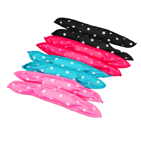 10 Pcs/Lot Hair Curlers Soft Sleep Pillow Hair Rollers Set Best Flexible Foam and Sponge Magic Hair Care DIY Hair Styling Tools ► Photo 1/6