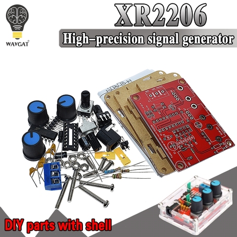 XR2206 Function Signal Generator DIY Kit Sine/Triangle/Square Output 1Hz-1MHz Signal Generator Adjustable Frequency Amplitude ► Photo 1/6