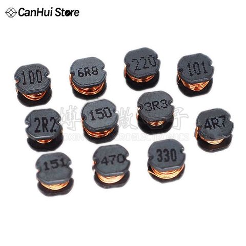 20PCS Inductor CD54 Power Inductance SMD 2.2UH 3.3UH 4.7UH 6.8UH 10UH 15UH 22UH 33UH 47UH 68UH 100UH 150UH 220UH 330UH 470UH ► Photo 1/4