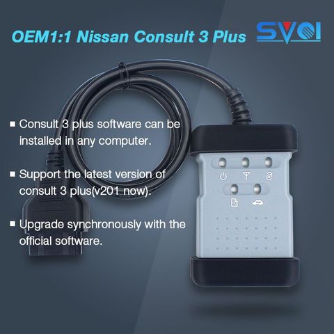 2022 new  V201 Consult-3 Plus v201 for Ni-ssan Diagnostic Tool support programming and updating ► Photo 1/5