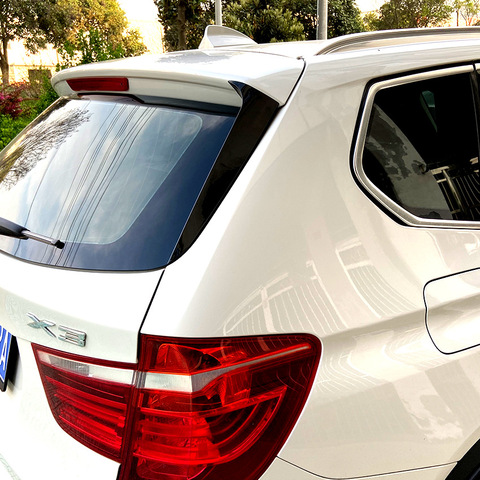 2Pcs Car Trunk Spoiler Side Wing Flap Trim Stickers For BMW X3 F25 2011-2017 Car Spoiler Ail Decoration Auto Accessories ► Photo 1/6