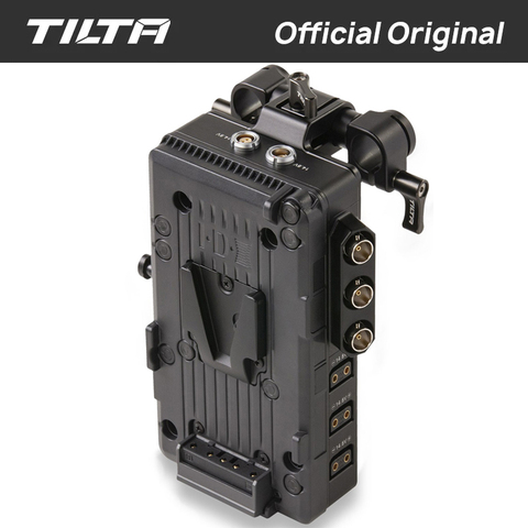 Original TILTA UBP-V V-Lock Battery Plate V mount Power supply system for SONY FS5 FS7 RED DSMC2 ARRI BMPCC 4K 6K film cameras ► Photo 1/1