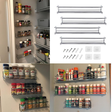 Wall Mount Spice Rack Organizer, Spice Cabinet Wall Mount