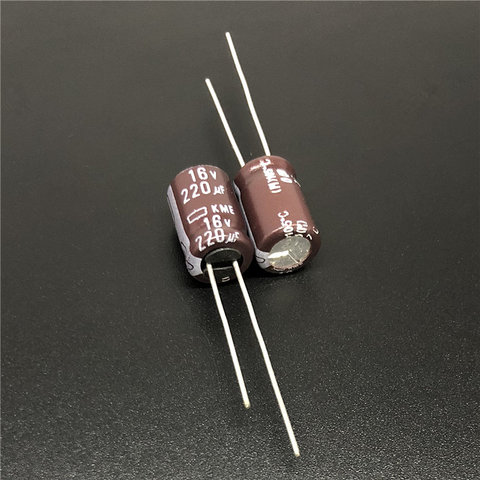 10Pcs/100Pcs 220uF 16V Japan NCC KME Series 8x11.5mm 16V220uF Electrolytic Capacitor ► Photo 1/2