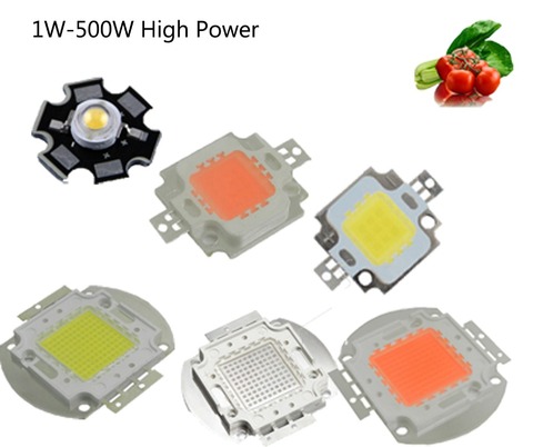 High Power LED Chip 1W 3W 5W 10W 20W 30W 50W 100W COB SMD LED Bead White RGB UV Grow Full Spectrum 1 3 5 10 20 30 50 100 W Watt ► Photo 1/5