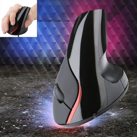 Vertical Optical USB Mouse Ergonomic Design Wrist Healing For Computer PC Laptop ► Photo 1/6