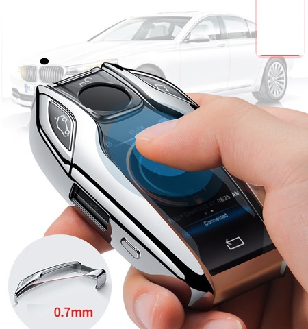 TPU Car Fully Key Case LED Display Key Cover Case for BMW 5 7 series G11 G12 G30 G31 G32 i8 I12 I15 G01 X3 G02 X4 G05 X5 G07 X7 ► Photo 1/6