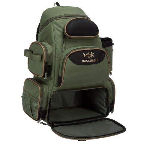 Bassdash Fishing Bag Tackle Backpack Lightweight Tactical Tackle Box Multifunctional ► Photo 1/6
