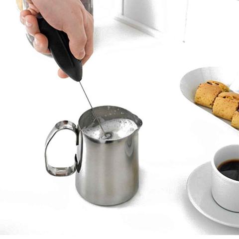 Electric Milk Frother Automatic Handheld Foam Coffee Maker Egg