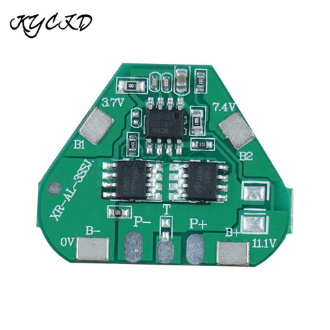 BMS 3S 5A 11.1V 12.6V 18650 Li-ion Lithium Battery Charger Board Power Bank Charging Battery BMS 3S PCB for Electrica Tools ► Photo 1/6