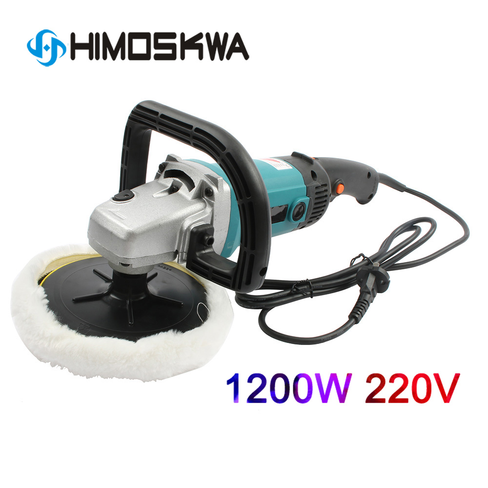 AUTO CARE Rotatory Car Polisher 180mm disc Orbital Variable Speed 3000rpm  M14 Electric Floor Polisher Paint Care Tool