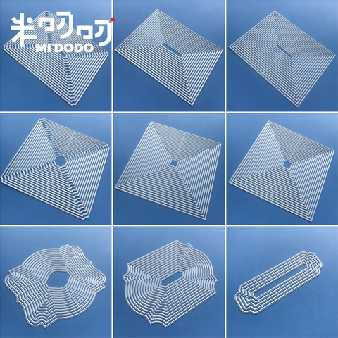 Basic Frame Cutting Dies 2022 for Scrapbooking Card Making Midodo New Metal Cutting Dies ► Photo 1/5