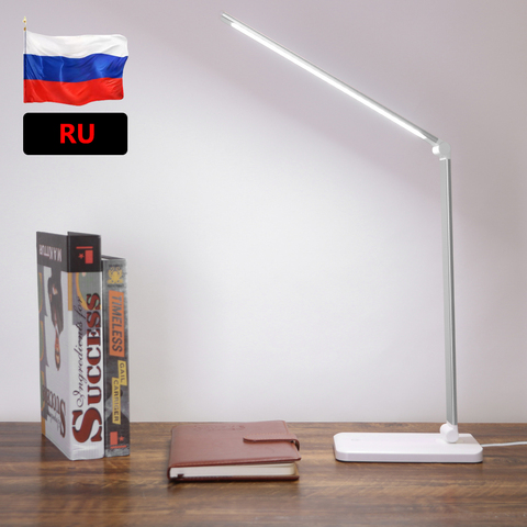 USB Charging Stepless Dimmable 52 LED Desk Table Lamp Foldable Rotatable Touch Switch Reading Light DC 5V 6W Timing Bedside Lamp ► Photo 1/6