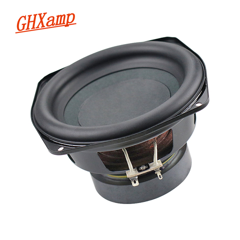 GHXAMP  5.5 / 6 inch Pure Subwoofer Woofer Speakers Rubber Edge 30 Core BASS Pots 4OHM 60W 120W 1PCS ► Photo 1/6