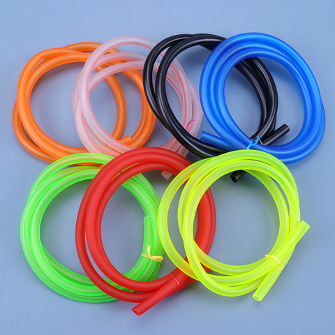 1M Motorcycle Accessories Hose Petrol Fuel Line Hose Gas Oil Pipe High Temperature Resistant Rubber Soft Tube ► Photo 1/6