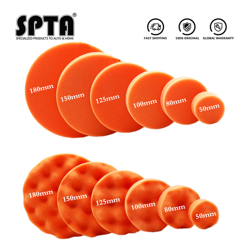 SPTA 3(80mm)/5(125mm)/6(150mm) Car Spong Buffing Polishing Pads