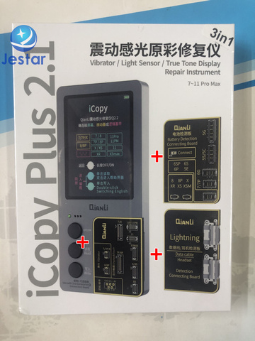 Qianli ICopy Plus 2.1 True Tone Repair Programmer for 7/8/8P/X/XR/XS/XS MAX/11 Pro Max LCD/Vibrator Transfer EEPROM Programmer ► Photo 1/6