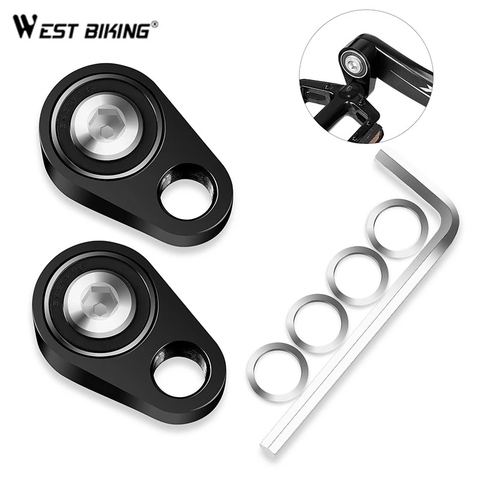 WEST BIKING Bike Pedal Adapter Labor Saving Bearing Conversion Seat MTB Road Folding Bicycle Magic Stepper Pedal Accessories ► Photo 1/6