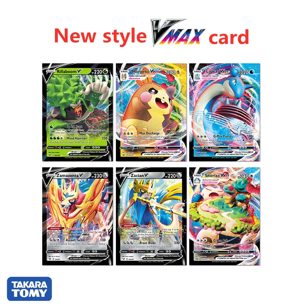 Pokemon Cards V Vmax Box Tcg Sun & Moon Evolutions Pokemon Booster Shinny  Card Pokemon Game Gx Ex Toy Kids Birthday Gift - Game Collection Cards -  AliExpress