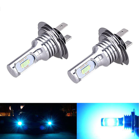 Muxall Car H7 LED Lamp H4 H3 H1 H11 LED Front Bulb 9005 880 881 Ice lamp 6000K 8000K 12V Car Headlights Car Fog Light Kit 2PCS ► Photo 1/6