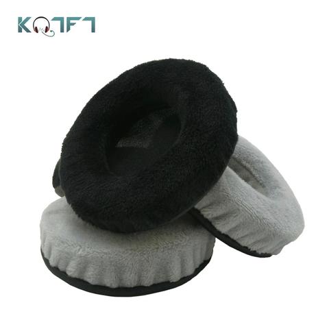 KQTFT 1 Pair of Velvet Replacement Ear Pads for Axelvox HD241 HD242 HD271 HD272 Headset EarPads Earmuff Cover Cushion Cups ► Photo 1/6