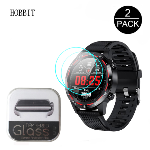 2PCS 2.5D Tempered Glass For Microwear L7 L9 L11 L12 L13 L15 L16 Smart Watch HD Clear Waterproof Scratch Resistant Guard Glass ► Photo 1/6