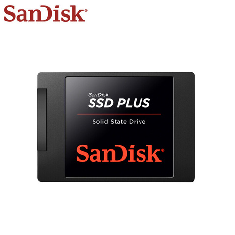 SanDisk 1TB SSD PLUS 240GB 2.5 Hard Drive Disk 480GB Internal Solid State Disk SATAIII 120GB For Laptop 100% Original ► Photo 1/6