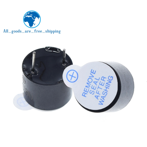 New Arrival 10pcs 5v Active Buzzer Magnetic Long Continous Beep Tone 12*9.5mm ► Photo 1/5