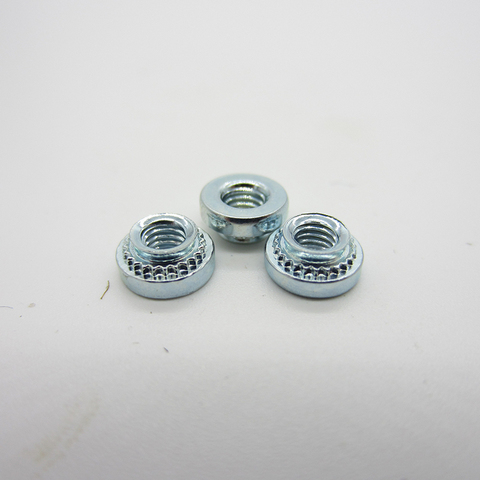 50Pcs M2 M2.5 M3 M4 M5 Slab Thickness 1.0/1.4mm Zinc Plated Rivnut Self-Clinching S Nutsert Press Rivet Nut ► Photo 1/1