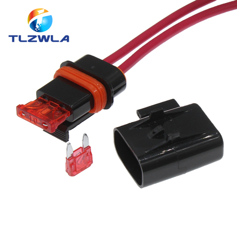 1pcs Car insert fuse The fuse holder，Waterproof fuse box 12AWG Medium car insert 600V ► Photo 1/6