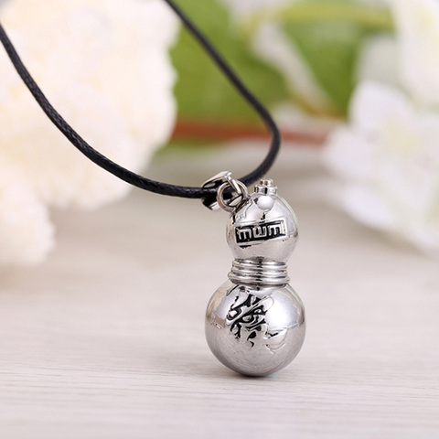 H&F 2016 new fashion hot anime Naruto Gaara Gourd antique silver plated pendant Necklace nice gift cospalt accessories ► Photo 1/5