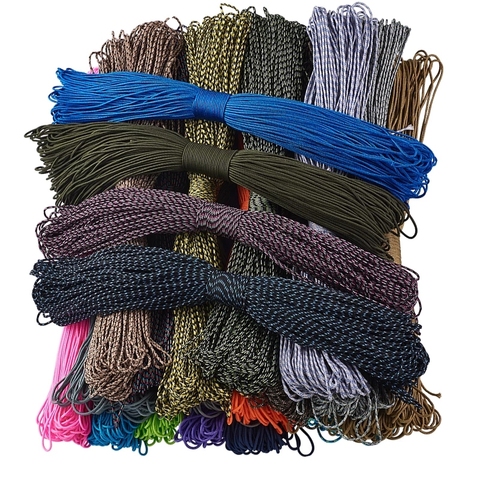 2mm Parachute Cord Paracord Lanyard Rope Survival Bracelet Making  Accessories