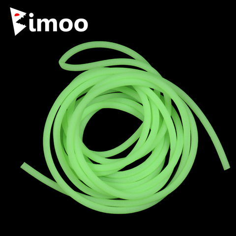 2m/bag 3mm Soft Silicone Lumo Tube Green Glowing Fishing Rubber Tubing ► Photo 1/6