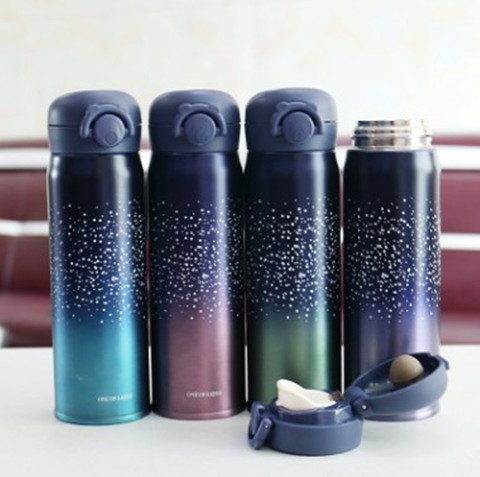 New Design Double Wall Stainless Steel Vacuum Flasks 500ml Thermos Cup Coffee Tea Milk Travel Mug Thermo Bottle Gifts Thermocup ► Photo 1/6